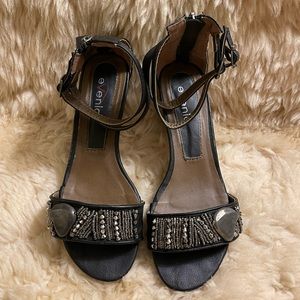 Bejeweled sandals